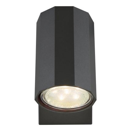 Globo - Foco de pared 1xGU10/25W/230V negro