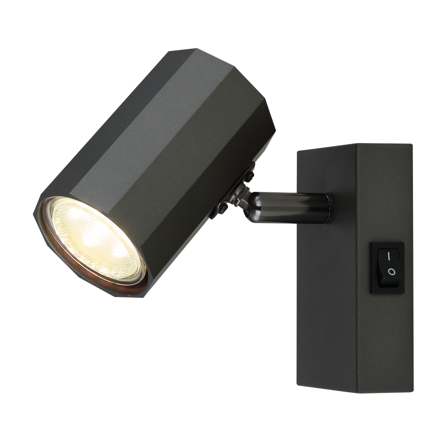 Globo - Foco de pared 1xGU10/25W/230V negro