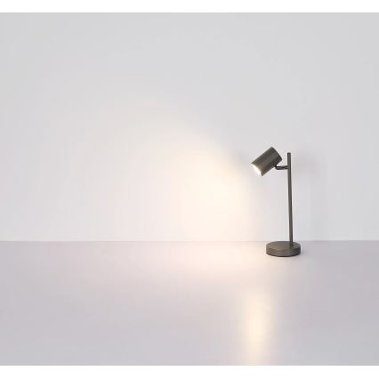 Globo - Lámpara de mesa 1xGU10/5W/230V marrón