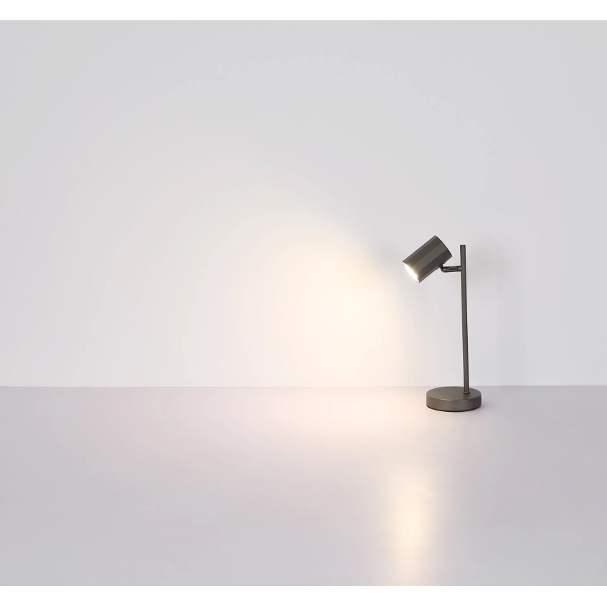 Globo - Lámpara de mesa 1xGU10/5W/230V marrón