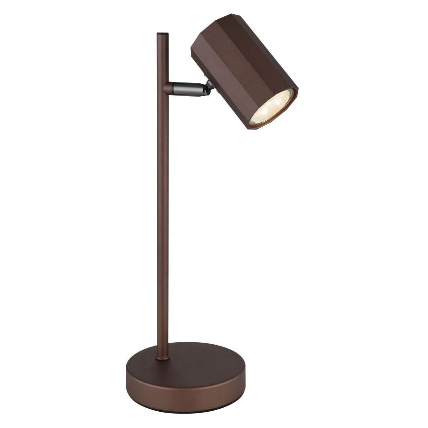 Globo - Lámpara de mesa 1xGU10/5W/230V marrón