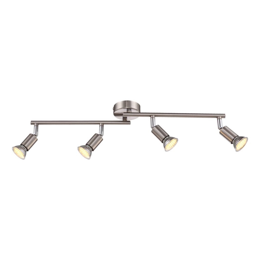 GLOBO 57991-4 - Plafón LED MATRIX 4xGU10LED/2,3W/230V