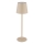 Globo 58438S - Lámpara de exterior LED táctil regulable VANNIE LED/3W/3,7V IP44 beige