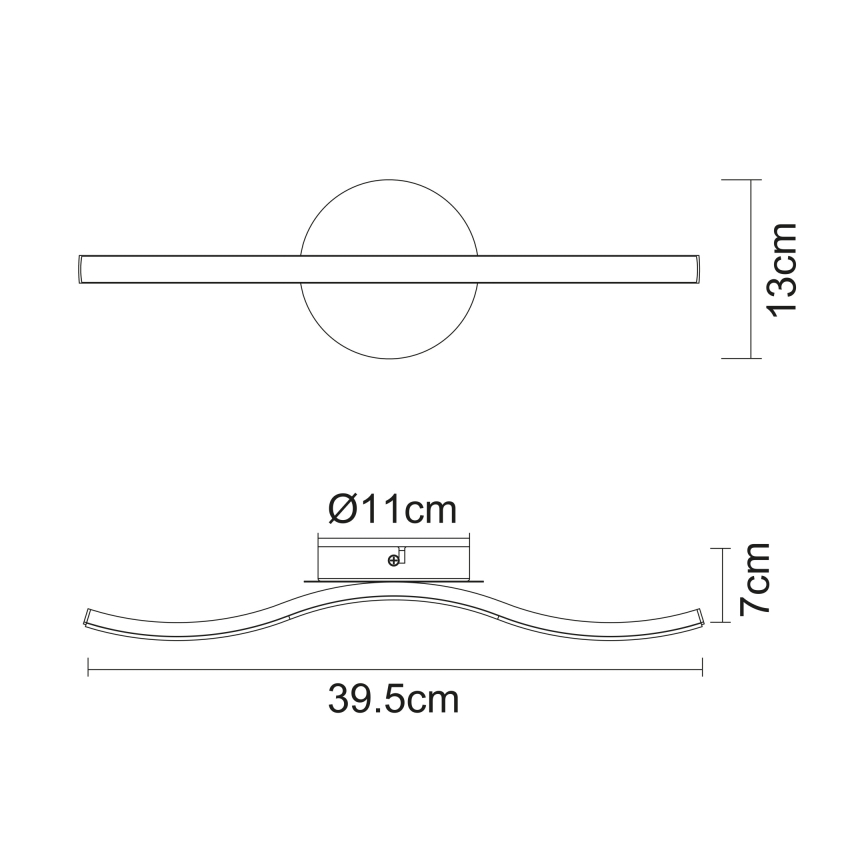 Globo - Plafón LED LED/6W/230V