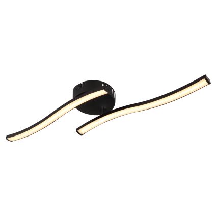 Globo - Lámpara de techo LED LED/12W/230V 3000K negro