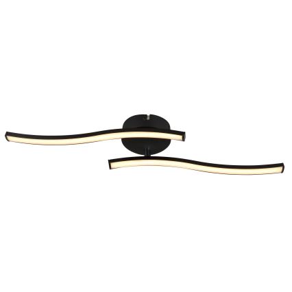 Globo - Lámpara de techo LED LED/12W/230V 3000K negro