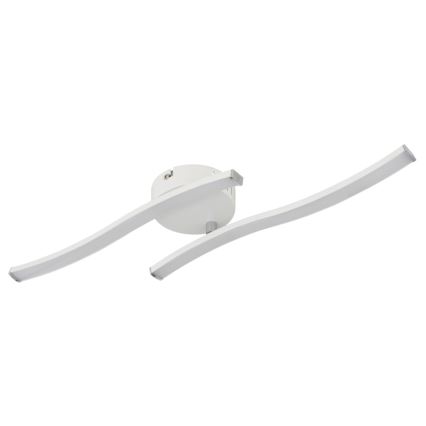 Globo - Plafón LED 2xLED/6W/230V blanco