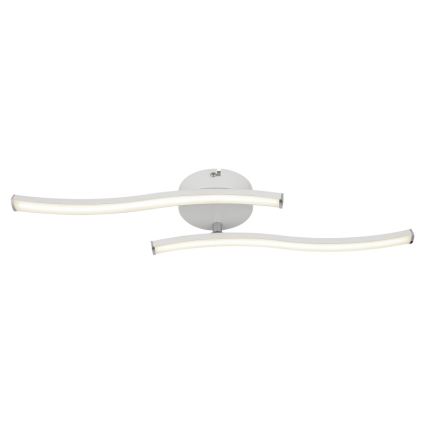 Globo - Plafón LED 2xLED/6W/230V blanco