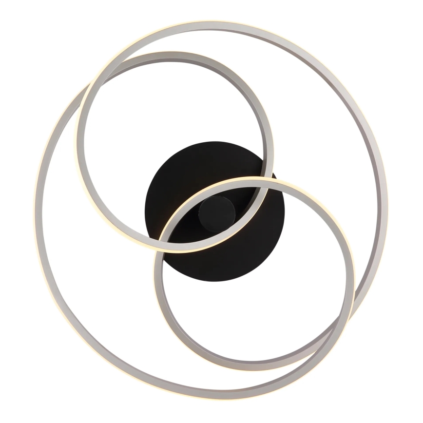 Globo - Lámpara de techo LED LED/40W/230V 3000K cromo mate/negro