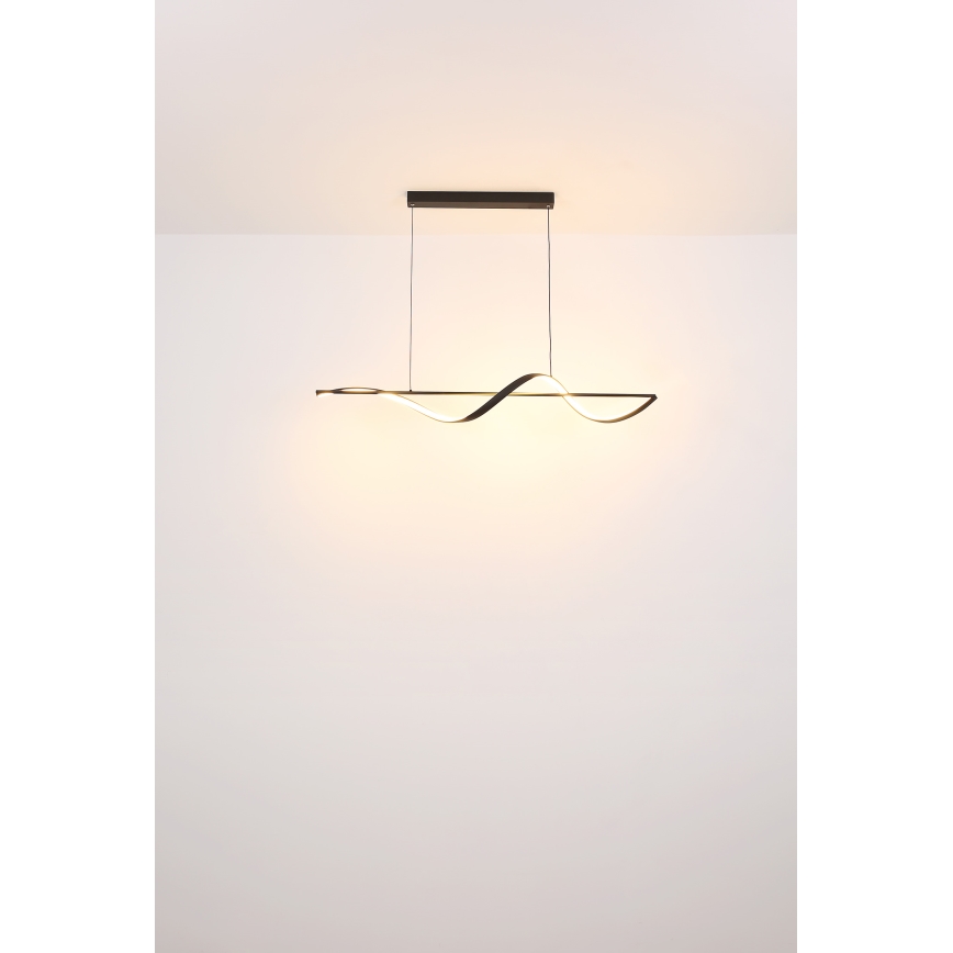 Globo - Lámpara LED colgante LED/24W/230V 3000K negro