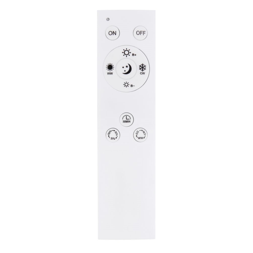 Globo - Lámpara de techo regulable LED/22W/230V 2700-6000K + mando a distancia