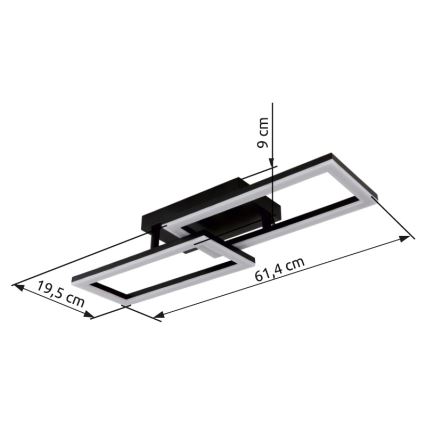 Globo - Plafón LED LED/20W/230V
