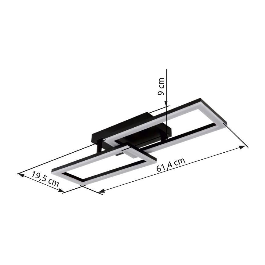 Globo - Plafón LED LED/20W/230V