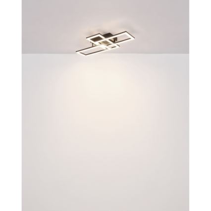 Globo - Plafón LED LED/24W/230V 4000K negro