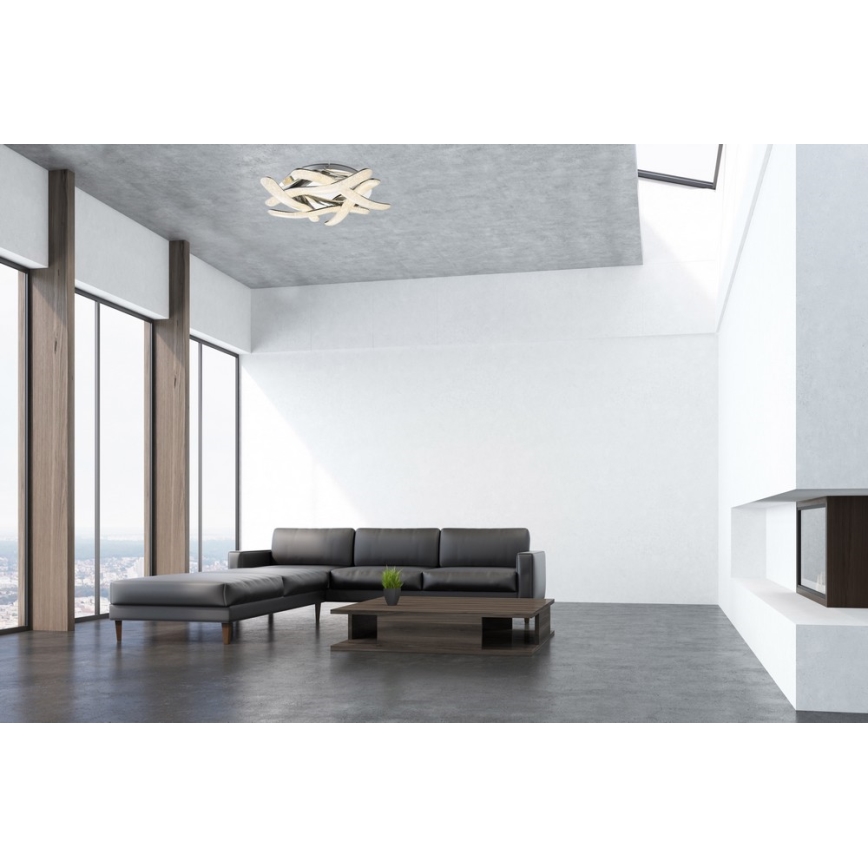 Globo - Plafón LED 5xLED/12W/230V