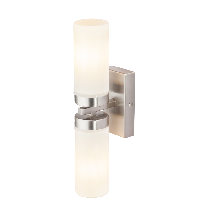 Globo - Aplique de baño 2xE14/40W/230V IP44