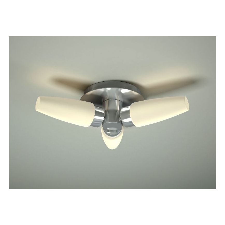 Globo 78160-3D - Foco de baño 3xE14/20W IP44