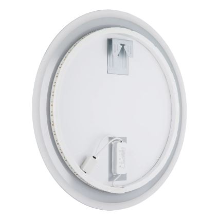 Globo - Espejo de pared LED regulable con retroiluminación LED/10W/230V 4000K d. 55 cm