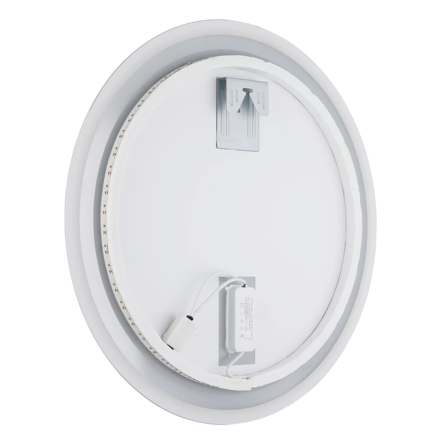 Globo - Espejo de pared LED regulable con retroiluminación LED/10W/230V 4000K d. 55 cm