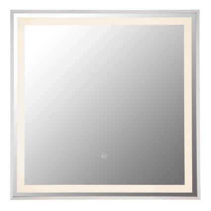 Globo 84037 - Espejo LED regulable con retroiluminación RIVAS LED/10W/230V 50x50 cm