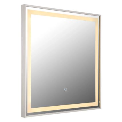 Globo 84037 - Espejo LED regulable con retroiluminación RIVAS LED/10W/230V 50x50 cm