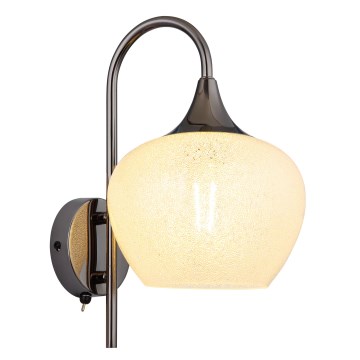 Globo - Aplique 1xE27/40W/230V blanco/antracita
