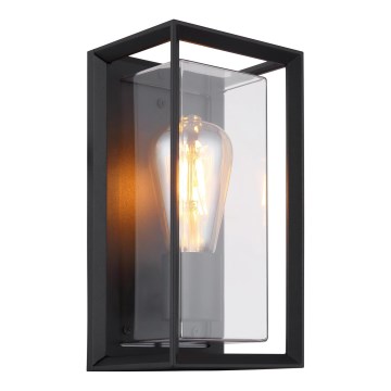 Globo - Aplique de exterior 1xE27/60W/230V IP44 negro