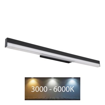 Globo - Aplique LED LED/12W/230V 3000/6000K 60 cm negro