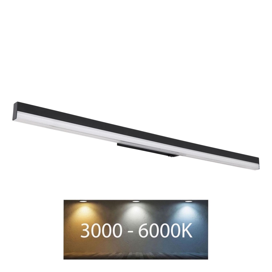 Globo - Aplique LED LED/18W/230V 3000/6000K 80 cm negro
