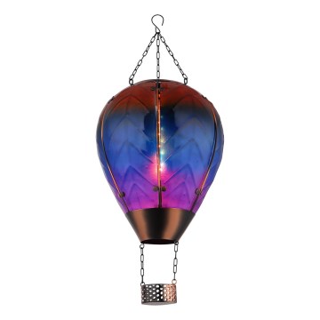 Globo - Decoración colgante solar LED 24xLED/0,2W/3V IP44 globo volante