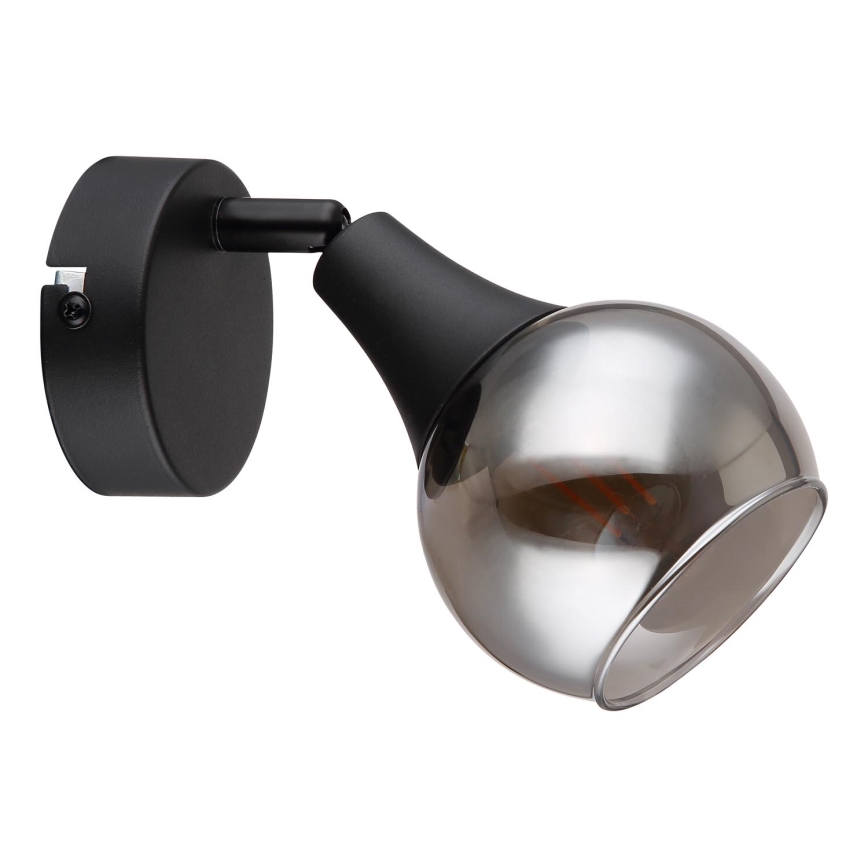 Globo - Foco de pared 1xE14/40W/230V negro
