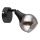 Globo - Foco de pared 1xE14/40W/230V negro