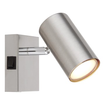 Globo - Foco de pared 1xGU10/25W/230V cromo mate