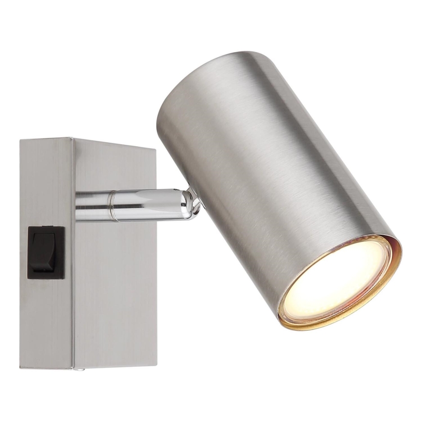 Globo - Foco de pared 1xGU10/25W/230V cromo mate