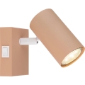 Globo - Foco de pared 1xGU10/25W/230V naranja