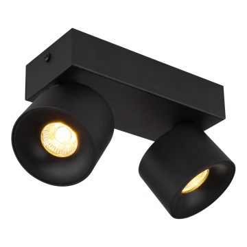 Globo - Foco LED 2xLED/6W/230V negro