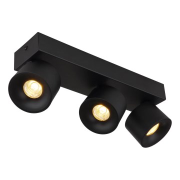 Globo - Foco LED 3xLED/6W/230V negro