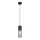 Globo - Lámpara colgante 1xE27/25W/230V diá. 10,5 cm negro