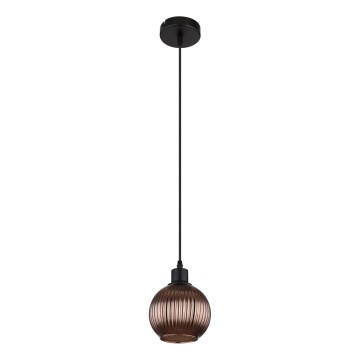 Globo - Lámpara colgante 1xE27/25W/230V diá. 15 cm cobre