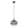 Globo - Lámpara colgante 1xE27/40W/230V diá. 24 cm negro