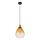 Globo - Lámpara colgante 1xE27/60W/230V diá. 21 cm naranja