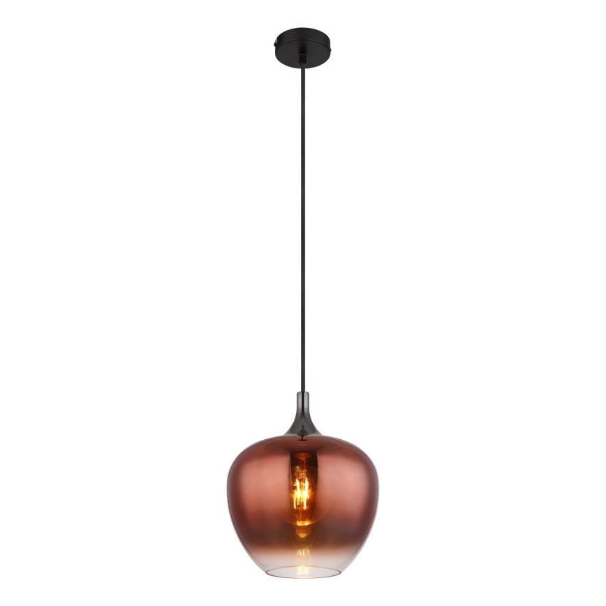 Globo - Lámpara colgante 1xE27/60W/230V diá. 24 cm cobre