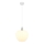 Globo - Lámpara colgante 1xE27/60W/230V diá. 29 cm blanco