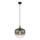 Globo - Lámpara colgante 1xE27/60W/230V diá. 29 cm negro