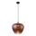 Globo - Lámpara colgante 1xE27/60W/230V diá. 40 cm cobre