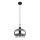 Globo - Lámpara colgante 1xE27/9W/230V diá. 28 cm negro