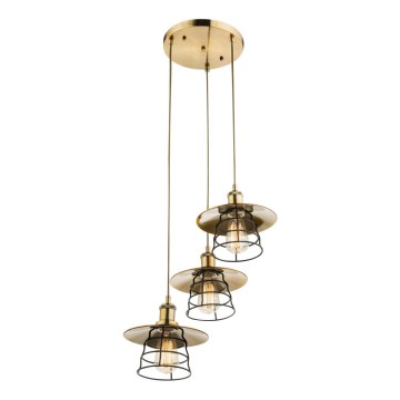 Globo - Lámpara colgante 3xE27/60W/230V