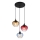 Globo - Lámpara colgante 3xE27/60W/230V