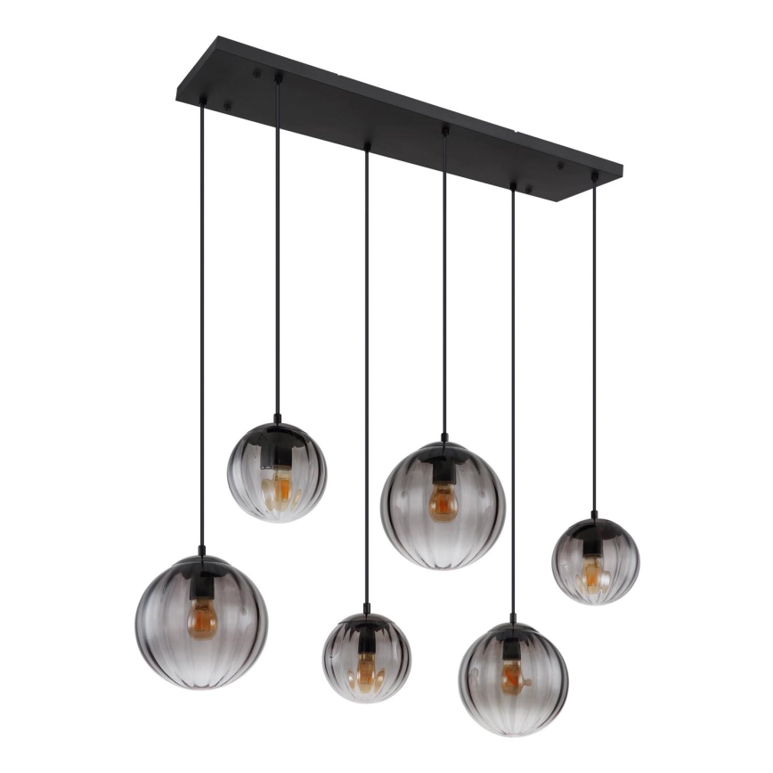 Globo - Lámpara colgante 6xE27/60W/230V