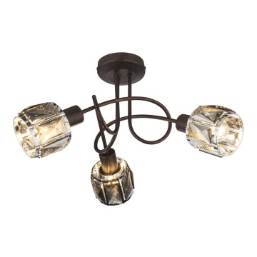 Globo - Lámpara de araña de luces de superficie 3xE14/40W/230V